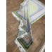 Иранский ковер QUM Silk 10001 Зеленый - фото №9